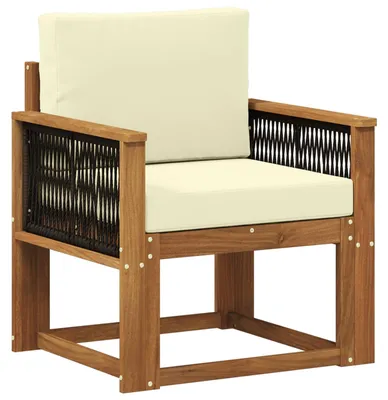Produktbild von vidaXL Outdoor Mittelsofa Massivholz Akazie Natur