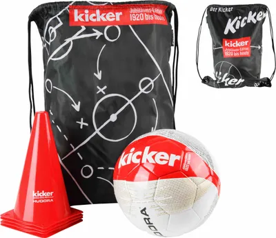 Produktbild von HUDORA Fußball-Set "kicker Edition", Matchplan