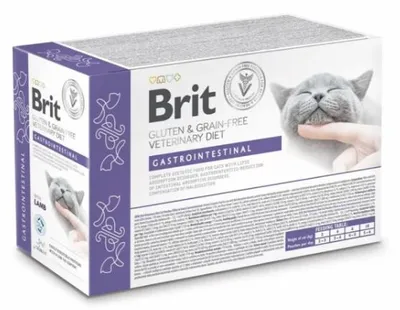 Produktbild von BRIT Veterinary Gastrointestinal Lamb - nassfutter für Katzen - 12x85g