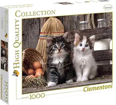 Produktbild von Clementoni High Quality Collection Puzzle "Lovely Kittens" 1000 Teile