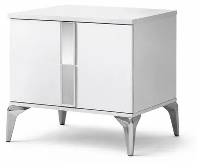 Produktbild von Moderner Nachttisch mit praktischem Stauraum und elegantem Design