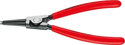Obrázok produktu pre Knipex 46 11 A0, Kliešte na poistné krúžky, Chrómovo-vanádová oceľ, Plast, Červená, 140 mm, 85 g