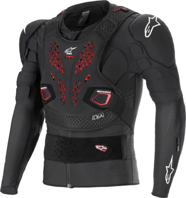 Zdjęcie produktu dla ochraniacz ciała BIONIC PRO V3 PLASMA, ALPINESTARS (czarny/czerwony/biały, rozmiar 2XL)