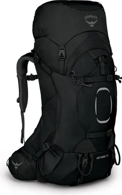 Zdjęcie produktu dla Osprey Aether II 55 Black L/XL Outdoor plecak