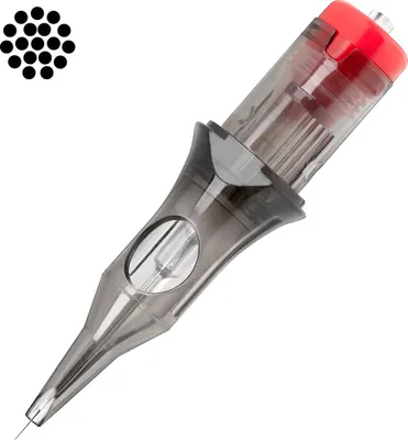 Zdjęcie produktu dla Cartridge do tatuażu El Cartel V2 - 0.30 18RL Medium Taper 10 szt.