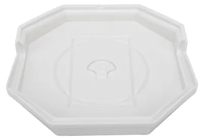 Zdjęcie produktu dla Oktagonalna płyta montażowa do oświetlenia zewnętrznego, przeznaczona do lamp LED, do montażu pionowego. Płyta montażowa do oświetlenia zewnętrznego