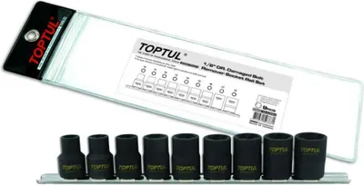 Produktbild von TOPTUL Steckschlüsselsatz GAAG0903 Chrom-Molybdänstahl