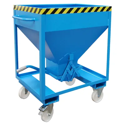 Produktbild von Bauer Silobehälter SRE 375, lackiert, Lichtblau