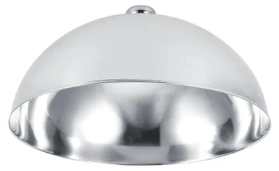 Produktbild von Edelstahl-Speiseschalen-Abdeckung, Deckel, Fliegenschutz, staubdicht, für Hotel-Buffet-Restaurant (25,4 cm)