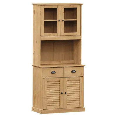 Zdjęcie produktu dla Kredens VIGO, 78x40x175 cm, lite drewno sosnowe