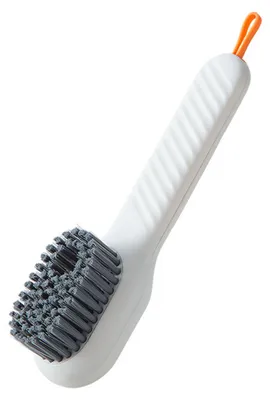 Produktbild von Schuhreinigungsbürste mit ergonomischem Griff, robuste Multifunktions-Seifenspenderbürste, multifunktionales Reinigungswerkzeug