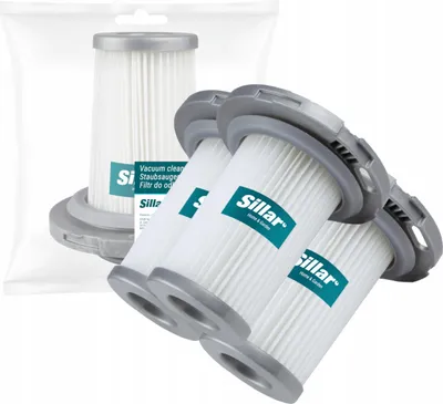 Produktbild von Waschbarer Sillar-Filter für ROWENTA/TEFAL X-Force Flex 8.60 & X-Pert 6.60 - 3 Stück