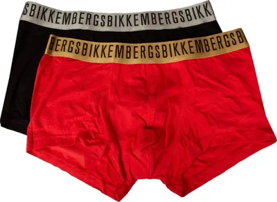 Immagine prodotto di Boxer uomo BIKKEMBERGS confezione 2 capi cotone elesticizzato elastico a vista underwear articolo BKK42UTR21BI, XXL - EU XXL - US XL - FR 6, Cotone 95%,Spandex 5%