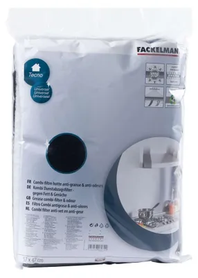 Obrázok produktu pre Fackelmann 0807250, Filter odsávača pár, Každá značka, 570 mm, 20 mm, 470 mm, 95 g