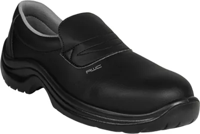 Produktbild von AWC Footwear Berufsschuhe Slipper mit Stahlkappe in Schwarz-47