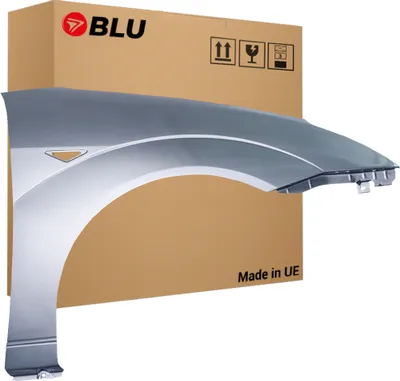 Produktbild von BLU Kotflügel Passend für Ford Focus Mk1 D1 Rechts Silber MaschineSilber | 1998-2004 | Vorderseite Vorne | Lackiert | Einbaufertig