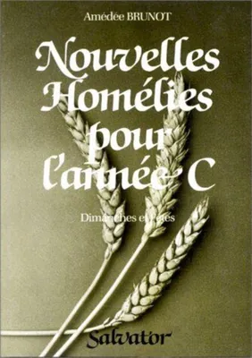 Produktbild von Nouvelles homelies pour l'annee c (Salvator)