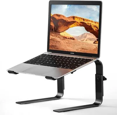 Obrázek produktu pro Nastavitelný stojan na notebook, černý, 10–17 palců