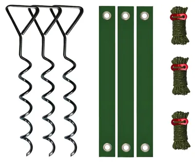 Produktbild von Stahl-Bodenanker, 40 cm, für Trampoline und Zelte