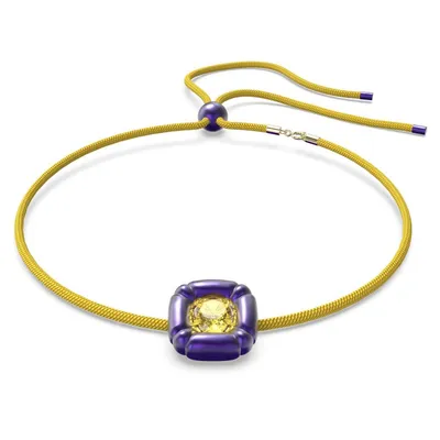 Image de Swarovski Femme Collier Rose Textile Cristal Dulcis 5613645