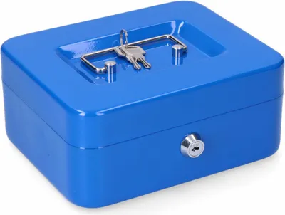 Produktbild von Tresor Micel CFC09 M13394 20 x 16 x 9 cm Blau Stahl