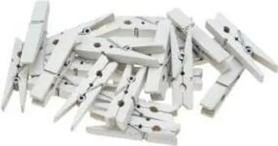 Immagine prodotto di Fibbie bianche 3,5 cm 20 pezzi