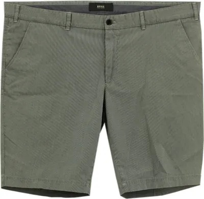 Produktbild von 28954 Brax, Bozen Chino, Herren kurze Jeans Shorts Bermudas, Gabardine Stretch, grau meliert, D 29 W 44