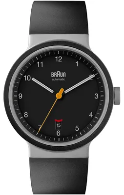 Produktbild von Braun BN0278BKBKG Uhr Herrenuhr Silikonband Datum schwarz