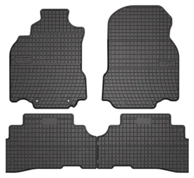 Imagen del producto de Alfombrillas de goma para Nissan Cube III 2008-2019 (hatchback) – juego de 4 piezas, negras, a medida