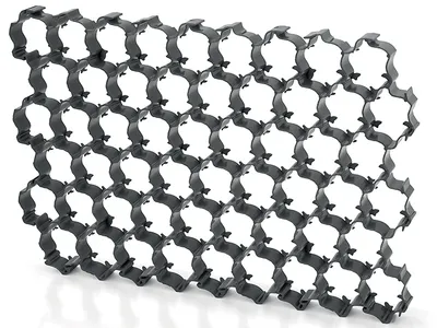 Produktbild von nabbi Chwastownik plastikowy (5 szt.) IKP2C 60x40 cm - czarny