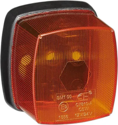 Produktbild von Seitenmarkierungsleuchte orange 65x60mm PM im Blister