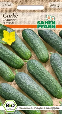 Artikelbild 1 von 'BIO Gurke Diamant F1' aus der Kategorie Einlegegurkensamen