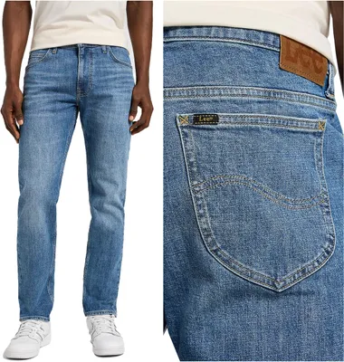 Immagine prodotto di LEE, Jeanshosen da donna, slim fit, RIDER, W32 L34, Blau, Jeans, baggyjeans, buggy