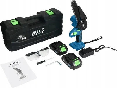 Obrázek produktu pro Aku řetězová pila Kraft&Dele WDS2301, 15 cm, 21 V, 2000 mAh