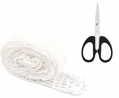 Elastisches Fleischnetz, 5,5 m, für Kochen & Räuchern