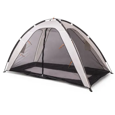 Obrázek produktu pro DERYAN Postelový stan s moskytiérou 200×90×110 cm krémový