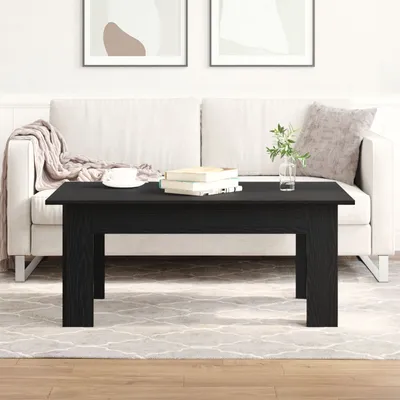 Produktbild von Möbel Couchtisch Schwarz Eiche 100x60x42 cm aus Holzwerkstoff - Couchtische 862466