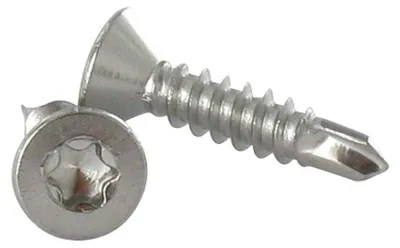 Produktbild von Selbstbohrende Schrauben Edelstahl A2 Senkkopfschraube 4,8 x 60 T25