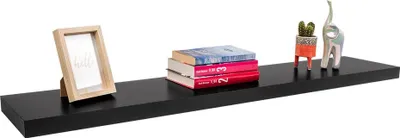 Produktbild von Bücherregal Wand,  Wandregal - 118x24 cm, Regal Wand, Schweberegal, Hängeregal