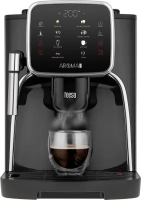 Produktbild von Automatische Druckkaffeemaschine 1450 W Aufschäumer TEESA AROMA 750