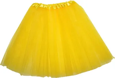 Produktbild von Gelbes Ballerina Tutu als Kostüm Zubehör für Kinder