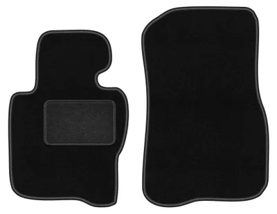 Immagine prodotto di Tappetini anteriori in moquette per BMW 4 F33 2013- (Xdrive) – 2 pezzi, neri, su misura – Wielganizator LUX