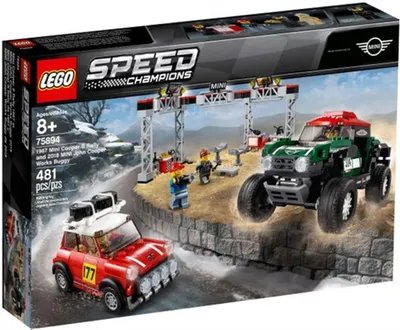 Obrázek produktu pro Lego Speed Champions 75894 1967 Mini Cooper S Rally a 2018 MINI Jo