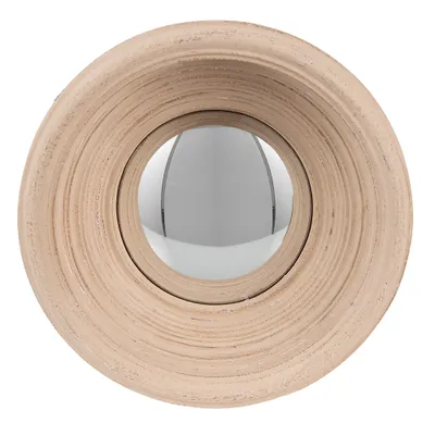 Produktbild von Clayre & Eef Spiegel Ø 24 cm Beige Kunststoff