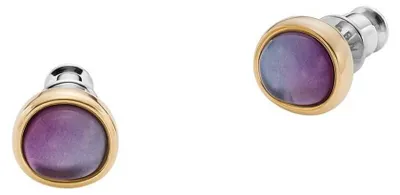 Produktbild von Skagen Damen Ohrringe Ohrstecker Edelstahl Gold Sea Glass SKJ1686710