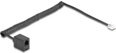 Zdjęcie produktu dla DeLOCK 90231, 2 m, RJ-11, RJ-11, Czarny, Męska, Żeńska