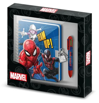 Obrázok produktu pre Denník Marvel Spider-Man + pero