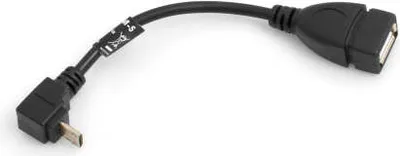Zdjęcie produktu dla SYSTEM-S 53526022, 0,13 m, Mini-USB A, USB A, Czarny