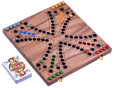 Immagine prodotto di Tock - Il classico gioco di squadra con carte e cervello | Gioco da tavolo per 4 giocatori
