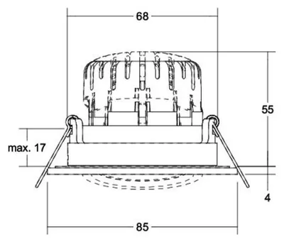 Obrázok produktu pre Brumberg 39484183, 3 K, 620 lm, IP65, Čierna